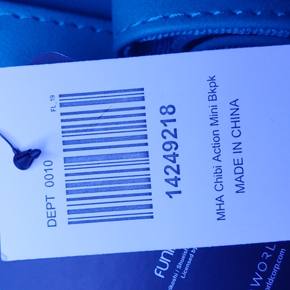 BNWT My Hero Academia Mini Backpack - Picture 7 of 7